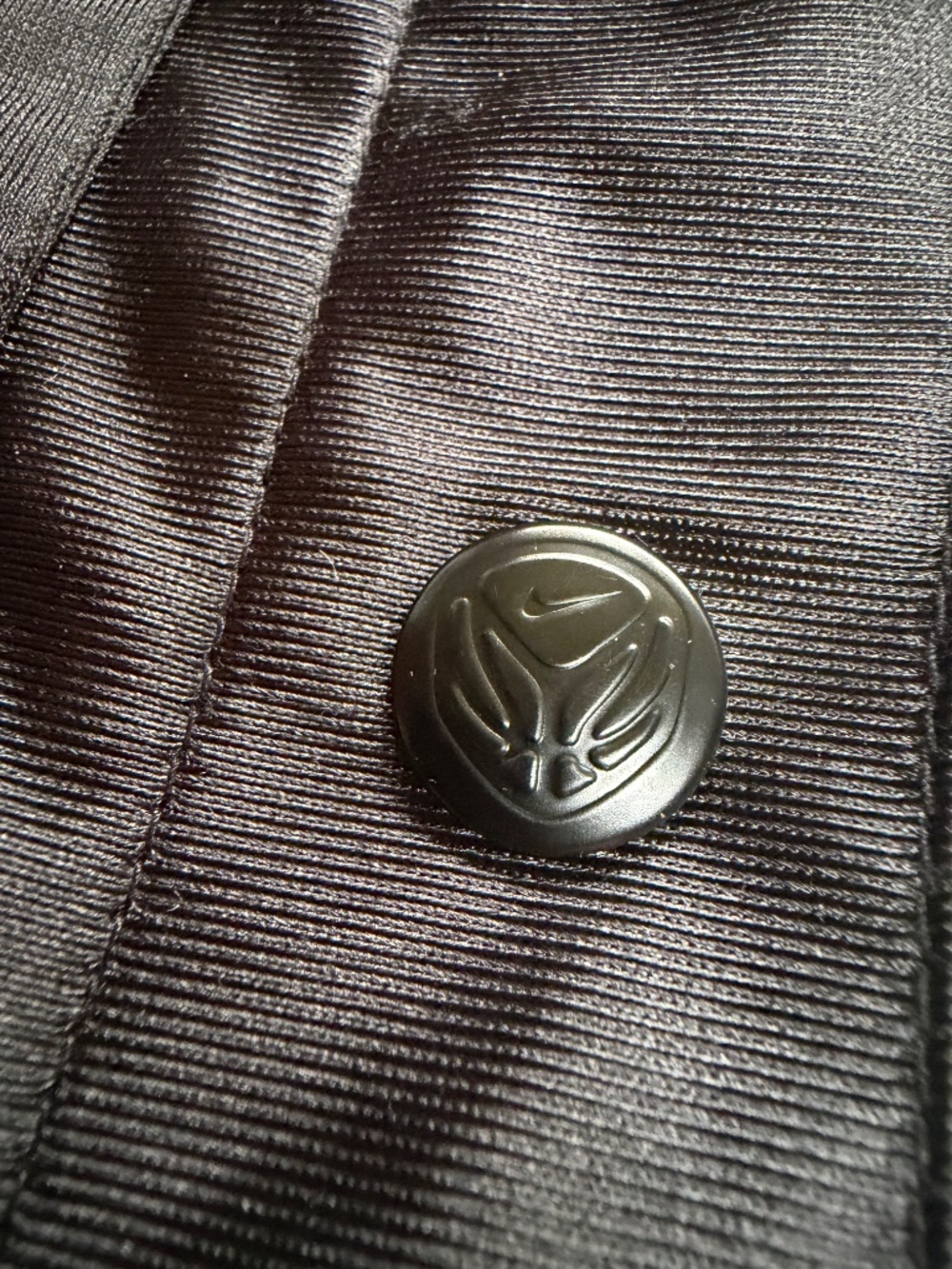 NIKE Black Tear Away Basketball Pants - "RESPECT" Model - Y2K Era - Picture 3 of 16